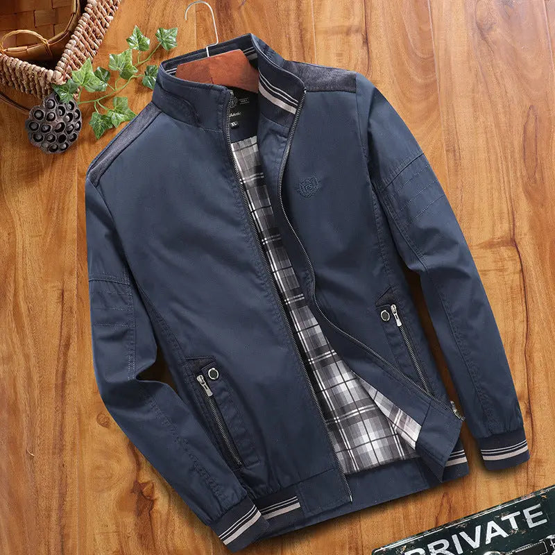 Men's Thin Casual Baggy Jacket – Lightweight, Relaxed Fit Outerwear Dropshipman