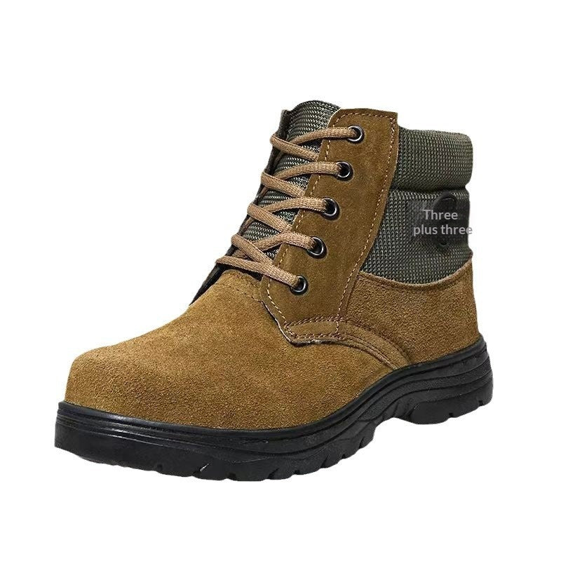 Mens Sheepskin-Trimmed Thermal Cotton Boots Dropshipman