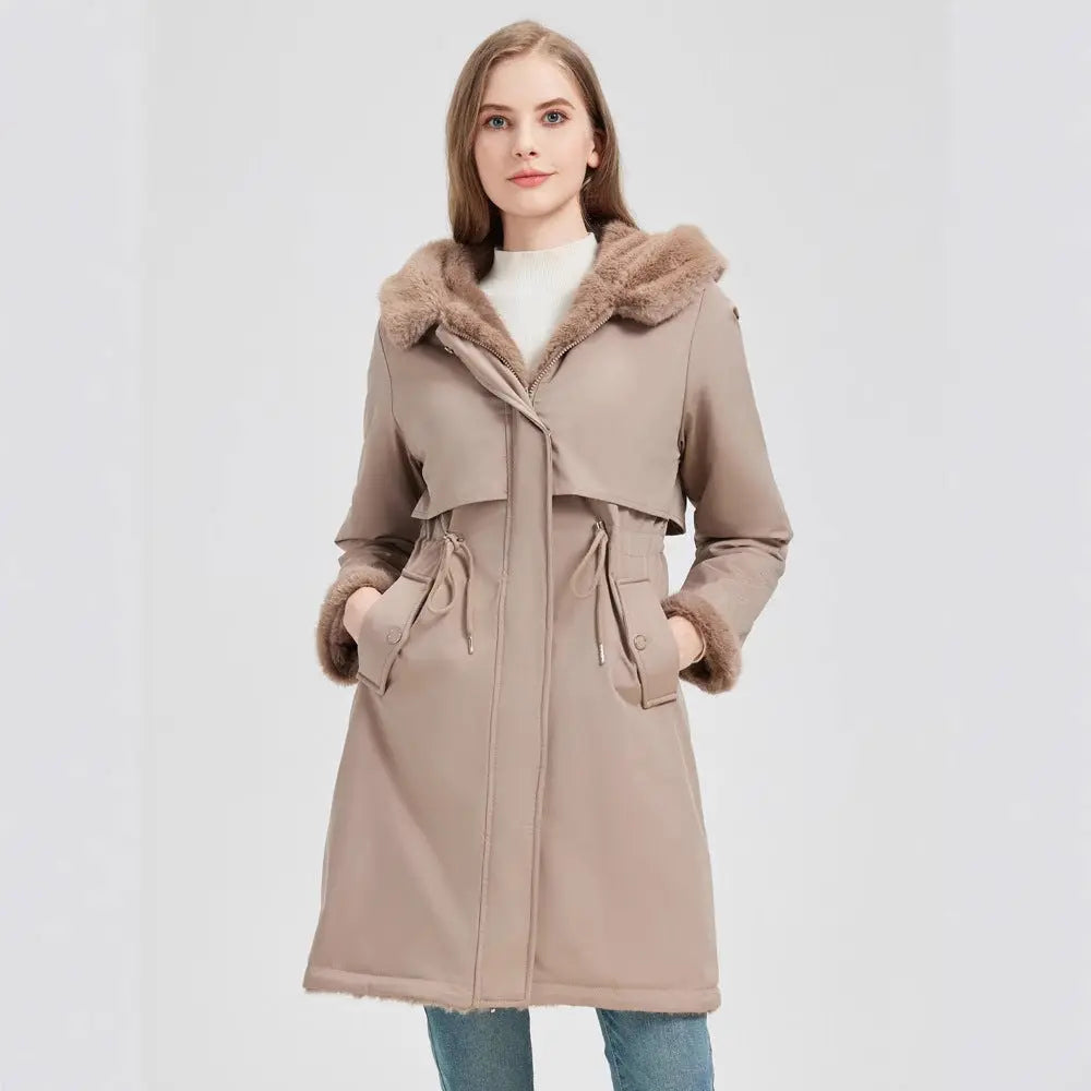 Mid-length Cotton Coat Dropshipman