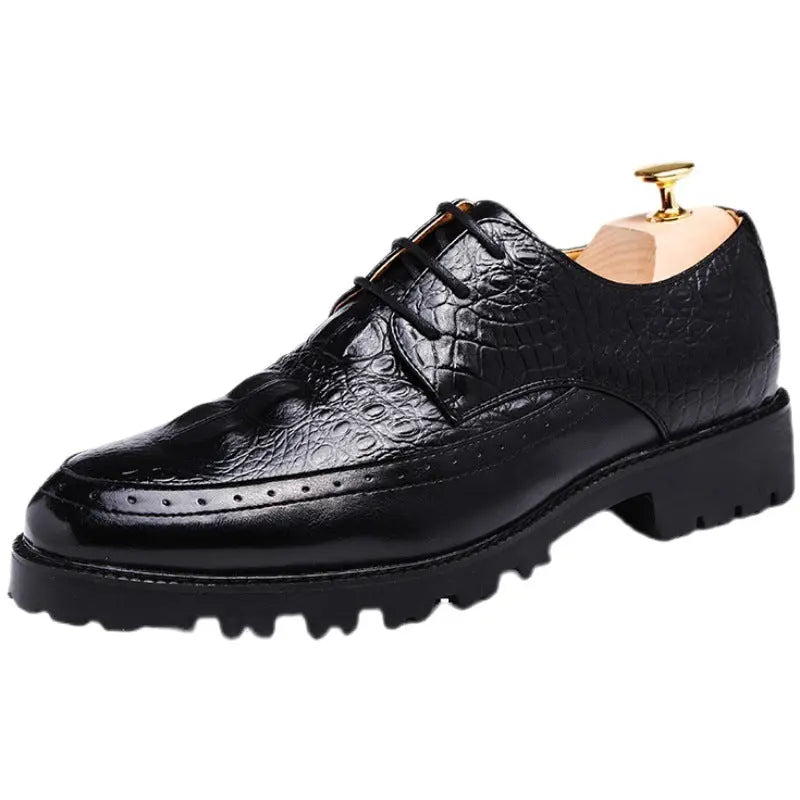 Trendy Mens Casual Height-increasing Shoes British Style men's casual shoes Dropshipman