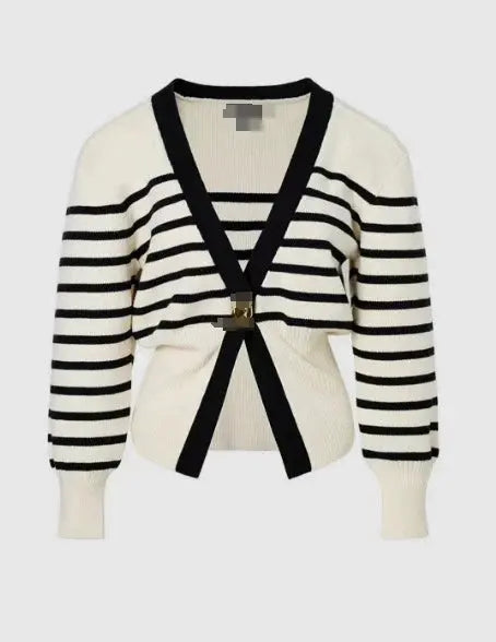 Women's Fashion Button Knitted Cardigan Vintage V Neck Assist Life