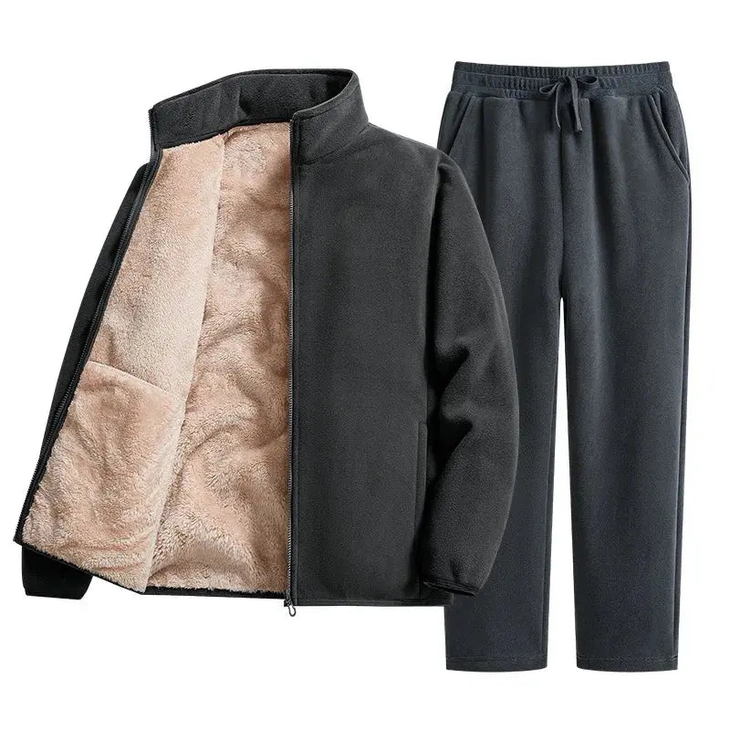 Winter men's and women's wool hooded long pants se Assist Life