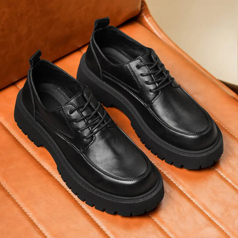 Mens Business Dress Soft Leather Shoes Dropshipman