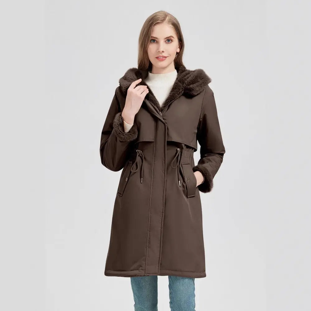 Mid-length Cotton Coat Dropshipman