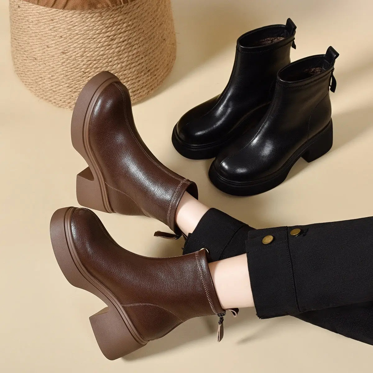 women's Soft Sheepskin Shoes for Fall & Winter Dropshipman