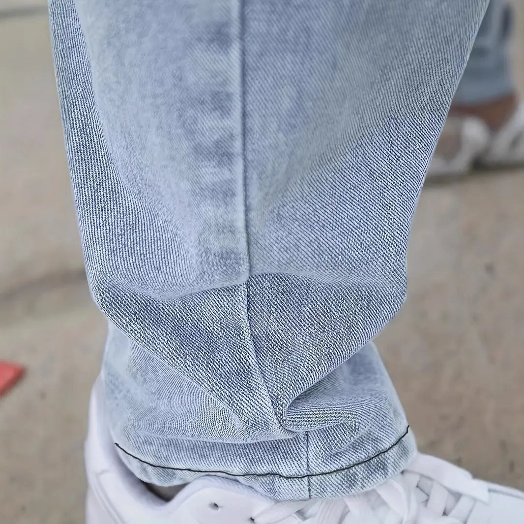 Youth Slim Fit Jeans for Men – Casual Stylish Men's Fashion Clothing Dropshipman